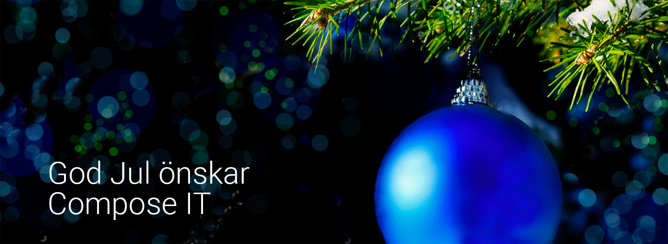 God Jul önskar Compose IT
